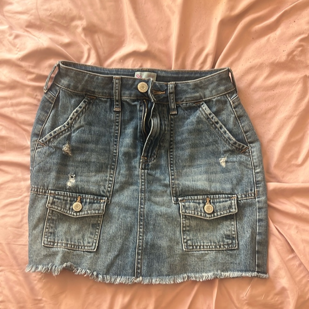 denim skirt